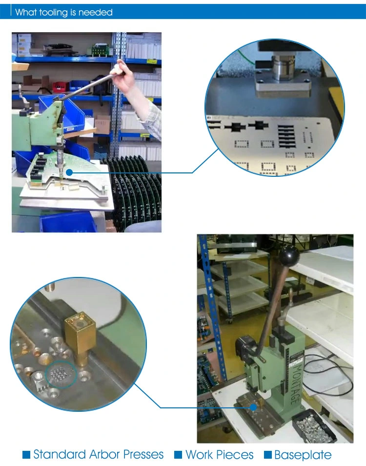 Press-Fit High Current Terminal Blocks with Internal or External Thread