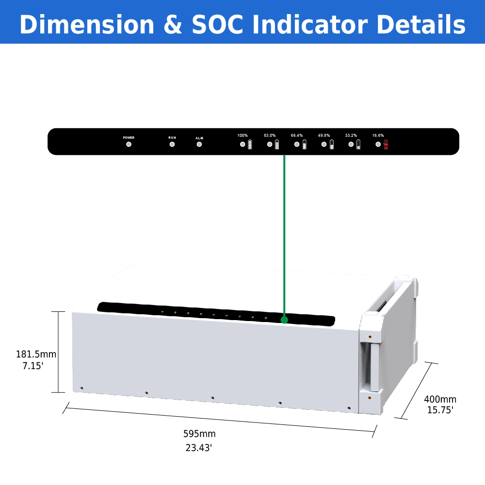 6000 Deep Cycle Life 48V 100ah 5kwh Stackable Scalable Rack Wall Mounted LiFePO4 Battery Lithium Ion 51.2V 10kwh 15kwh Solar Power Energy Storage Li Ion Battery