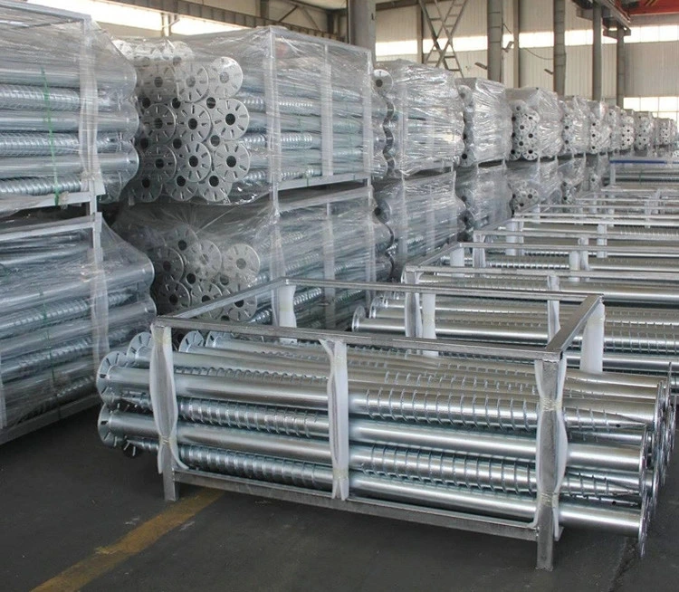 Tianjin Shengteng Solar Steel Mounting Structure Foundation Helical Ground Screw Pile Anchors
