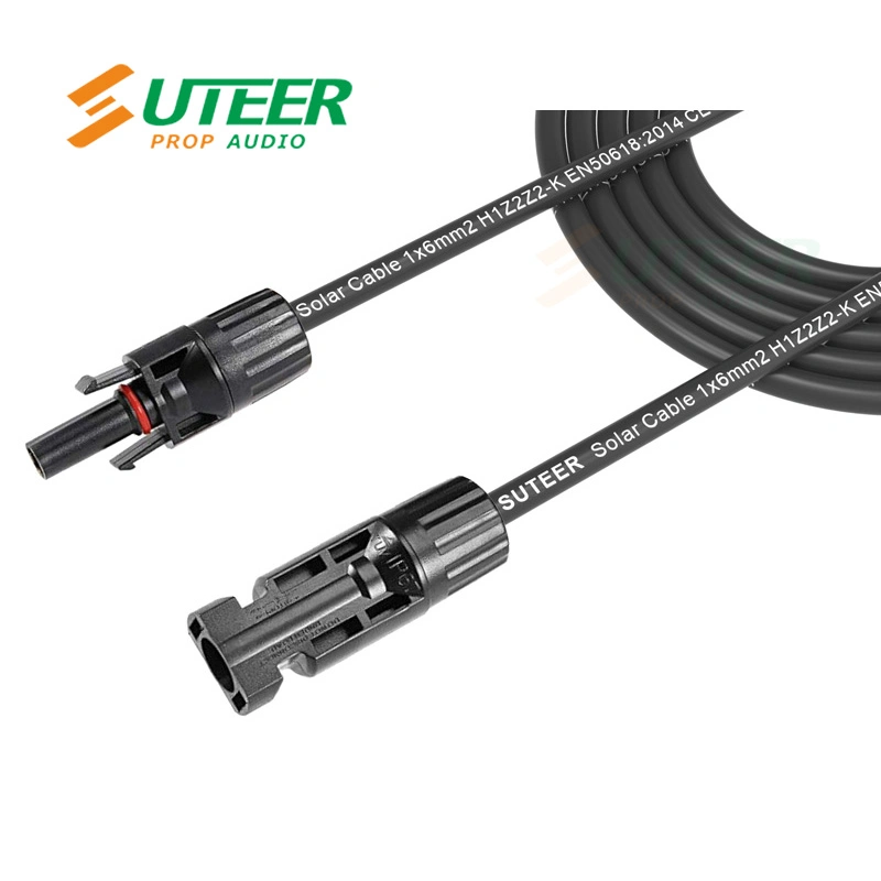 1X6mm2 Solar Extension Cables with Mc4 Connectors