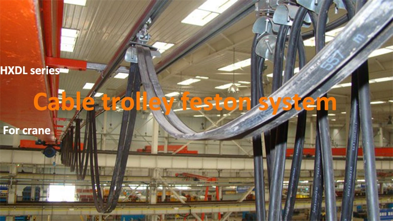 Wholesale Cable Trolley / Cable Festoon System /C Track Rail for Crane