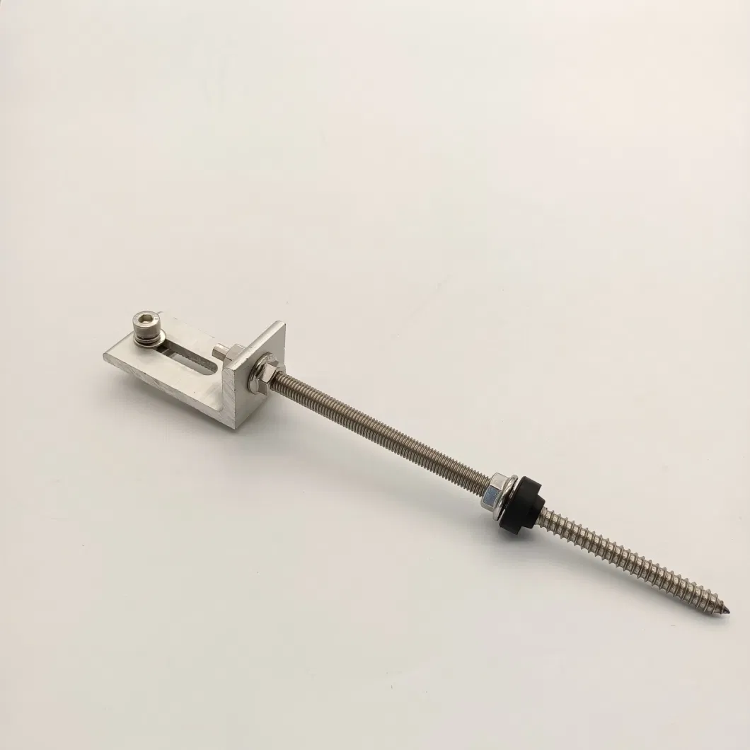 Solar Panel Screw Hanger Bolt with Thread to Go Into Steel Beam Framing M10 Bolts for Roof