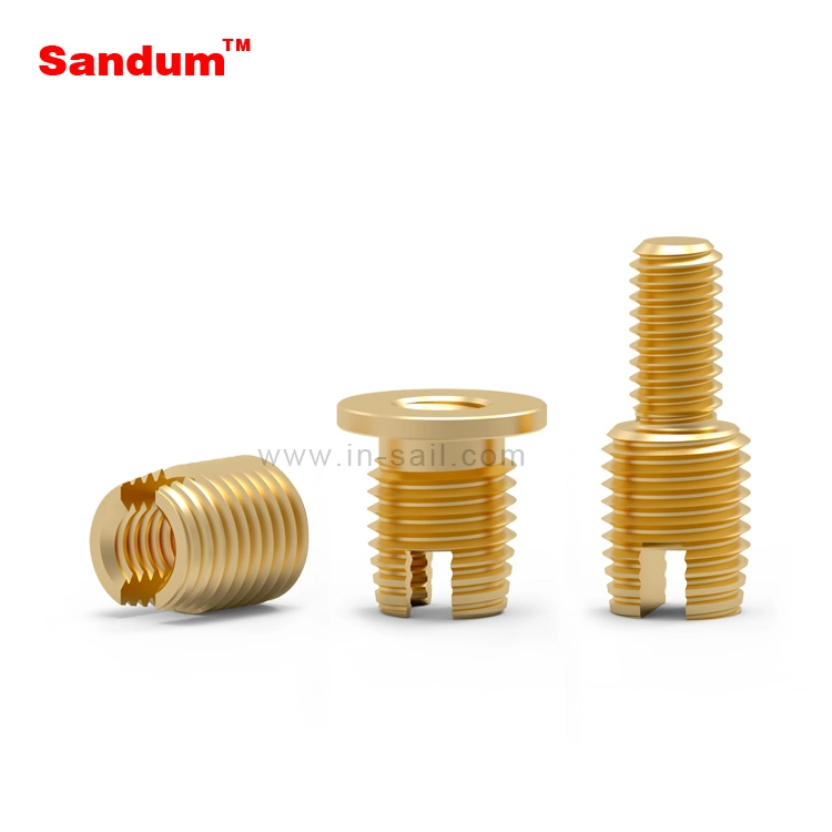 Hardware Manufacturer Self Tapping Insert Nut with Cutting Slot