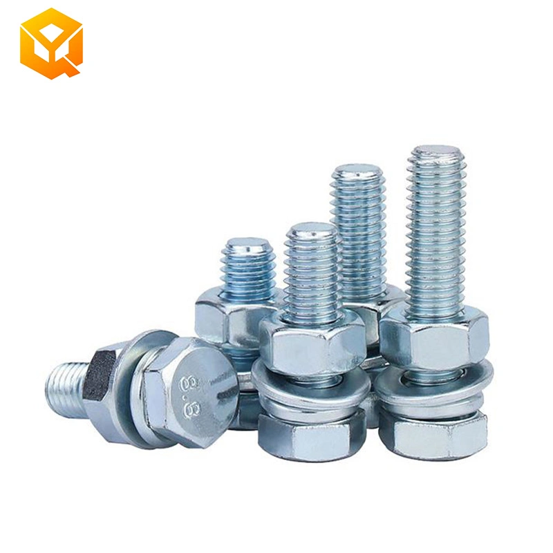 Factory Fastener Manufacture Outlet ANSI ASME B18.2.1DIN 933/DIN 931 All Size Hex Bolt Grade2 5 8 A10 4.8 8.8 10.9 12.9 Inch Size Unc Unf Bsw Bolt