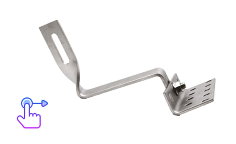 Factory Price Stainless Steel Structure Solar Roof Hook for Solar Energy Mounting System