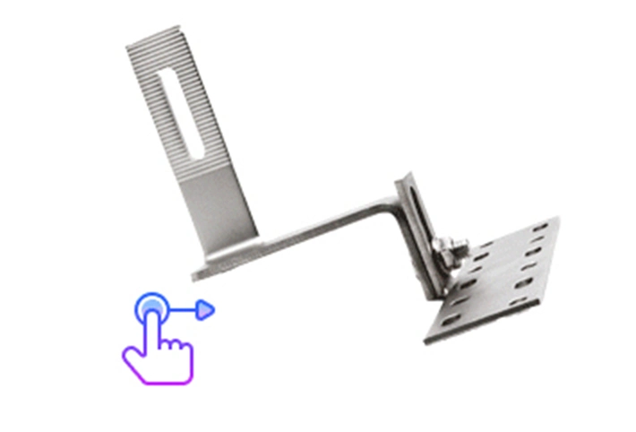 Factory Price Stainless Steel Structure Solar Roof Hook for Solar Energy Mounting System