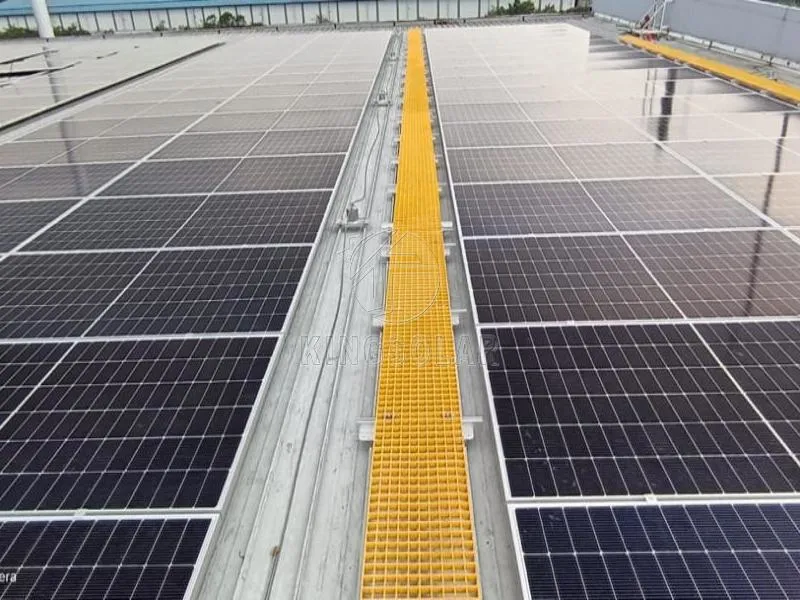 Aluminum Can Customized Rail for PV Solar Mounting System