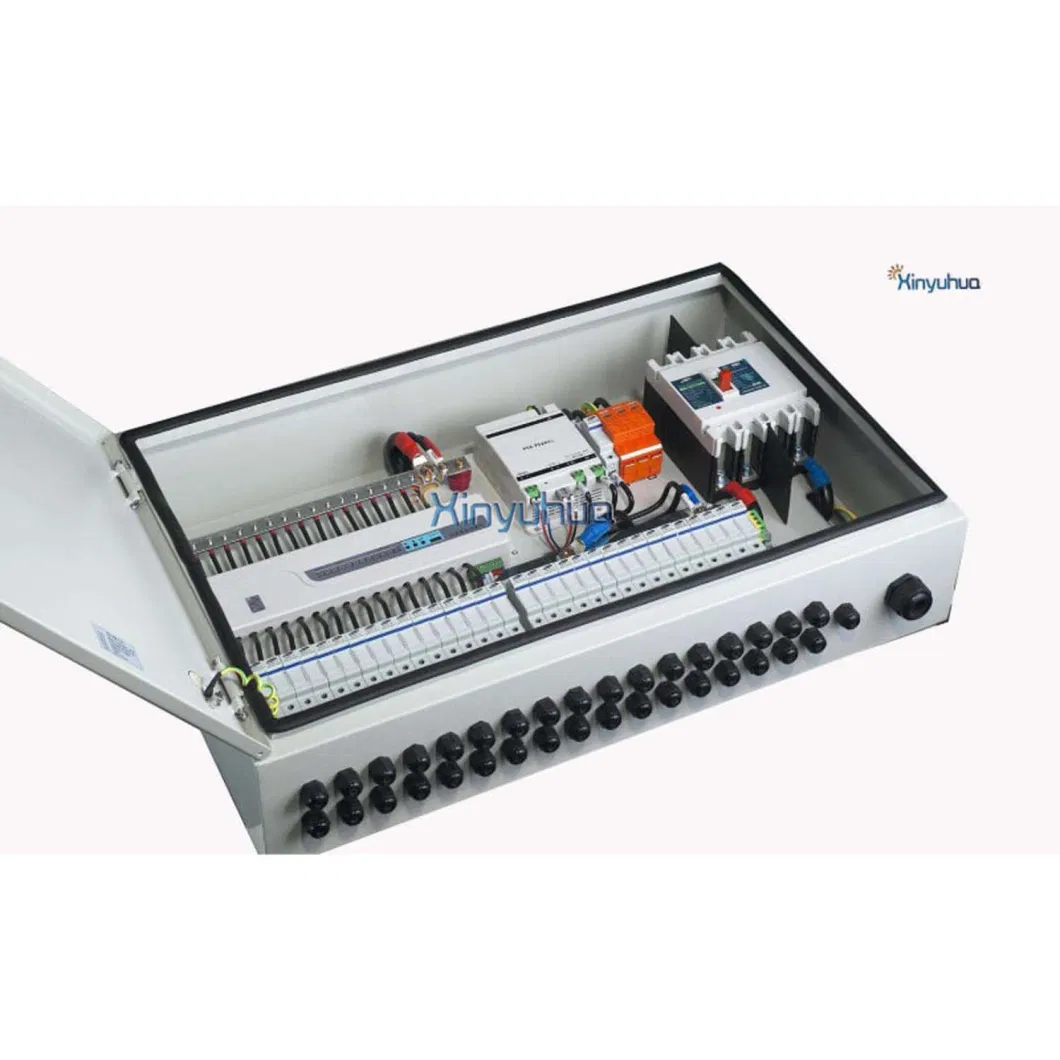 Hot Sale Solar Combiner Box Coated Iron 8 String DC 1500V 1000V 6 in 1 out PV Junction Box Customization Available