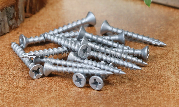 TGR/Tsingri Carbon Steel Phillips Flat Countersunk Head Self Tapping Wood Screws with Type 17 Point