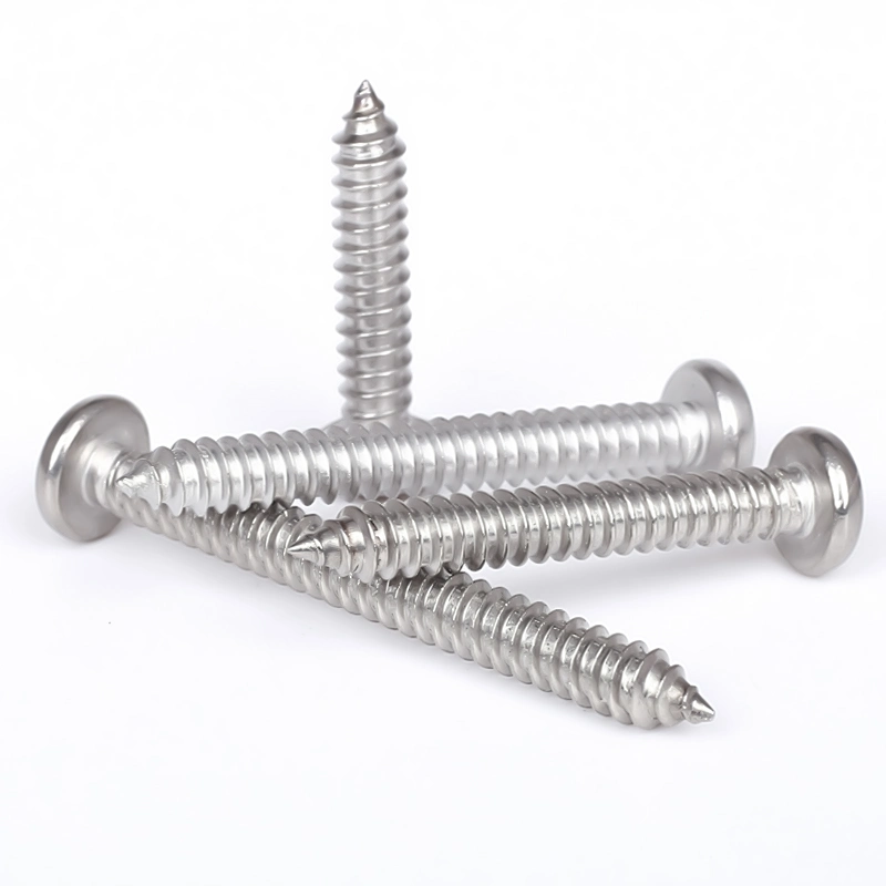 Metal Self-Tapping Thread Screw Manufacturer Custom M1.4 M2 M3 M4 M5 M6 Self Tapping Fasteners Screws for Plastic