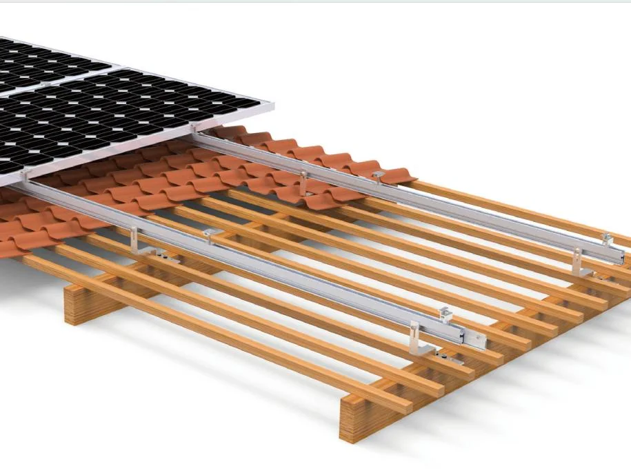 Solar Photovoltaic Racking Installation System for Solar Mounting System Roof Solar Hooks