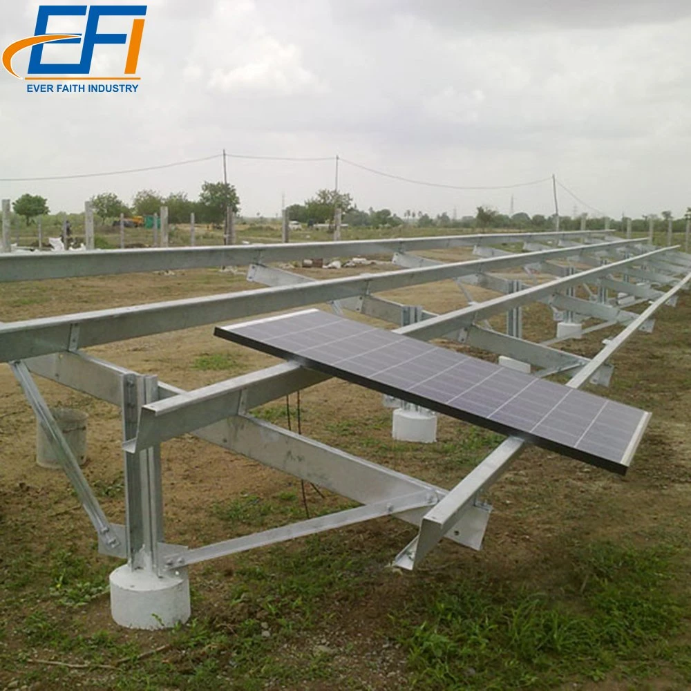 Ground Screw Solar Mount Bracket Photovoltaic Solar Mounting Structure System