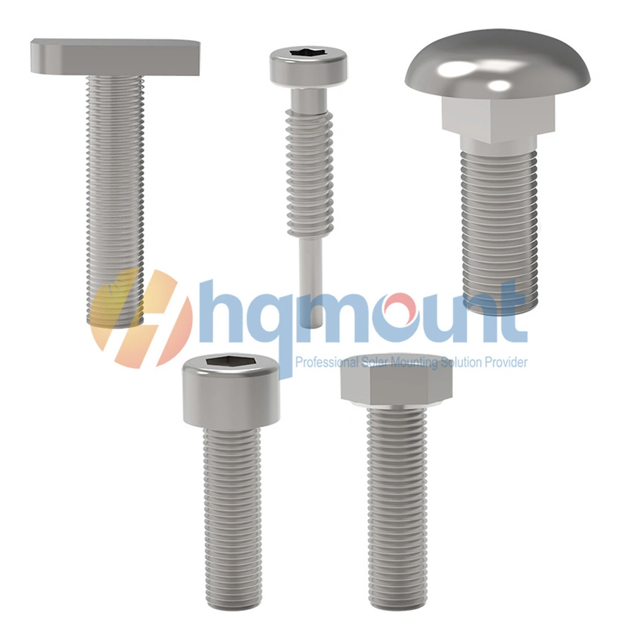 Concrete Solar Ground Mounting Hex Head Washers Self Drilling Tapping Screw