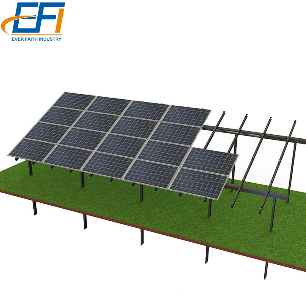 Ground Screw Solar Mount Bracket Photovoltaic Solar Mounting Structure System