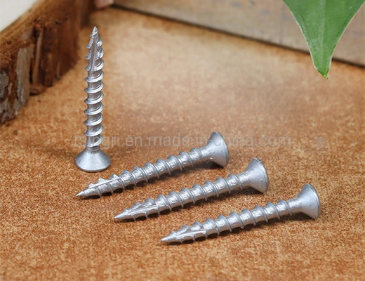 TGR/Tsingri Carbon Steel Phillips Flat Countersunk Head Self Tapping Wood Screws with Type 17 Point