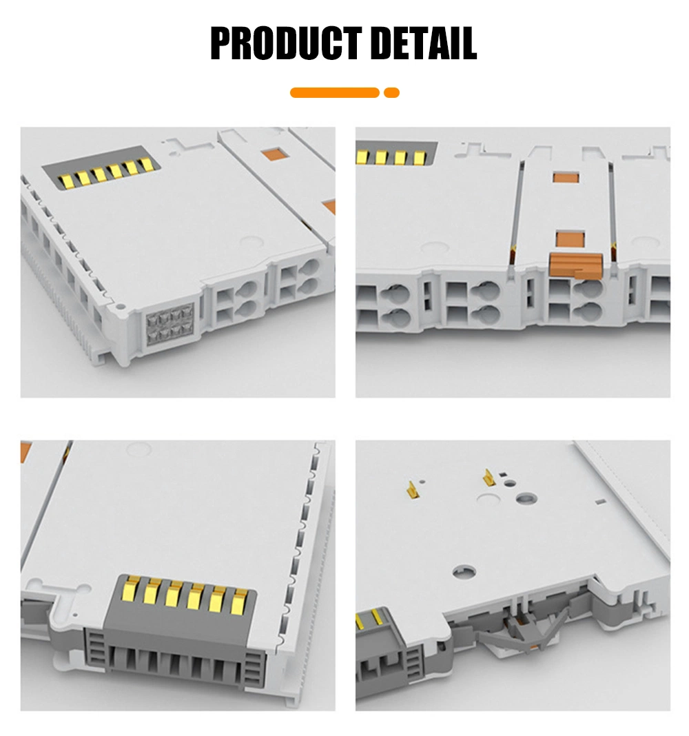 Automation Industrial Control PLC Data Acquisition Input Output Ethernet/IP 8-Channel Digital Combi I/O Module Terminal