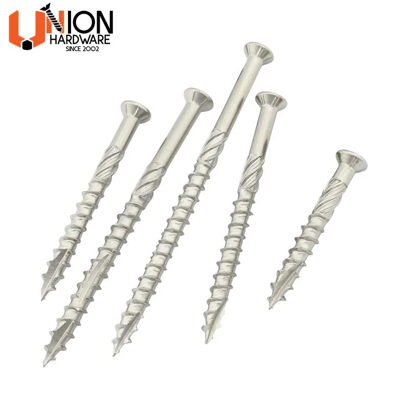 Union Hardware Stainless Steel Decking Screw with Square Drive Torx Drive