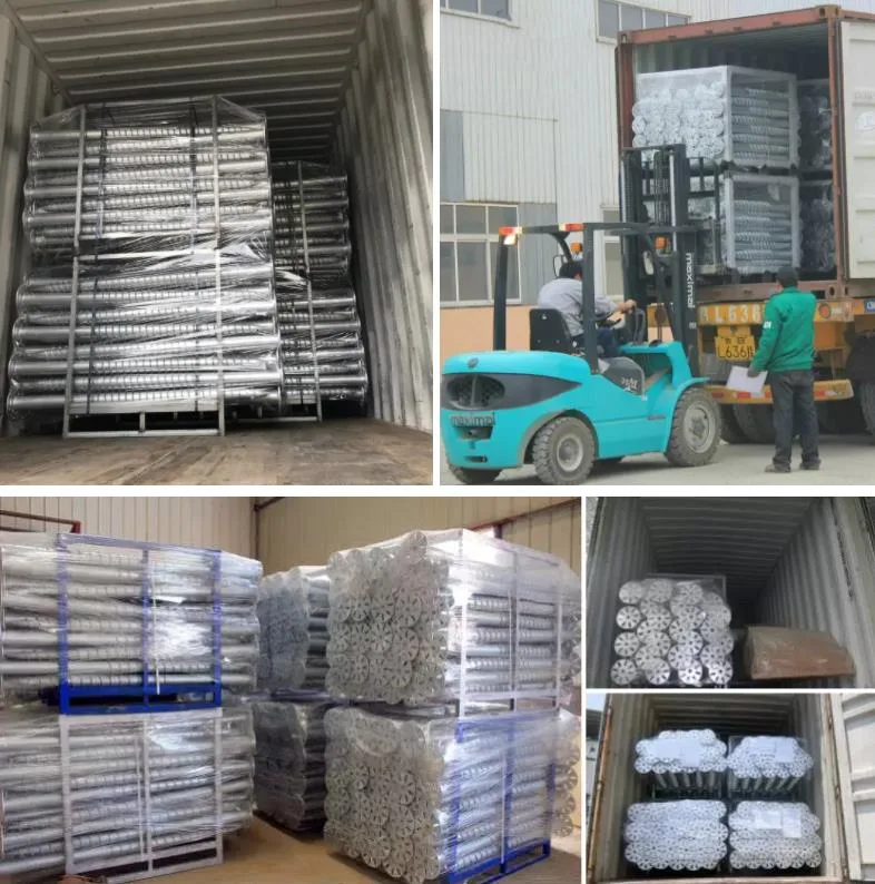 Tianjin Shengteng Solar Steel Mounting Structure Foundation Helical Ground Screw Pile Anchors