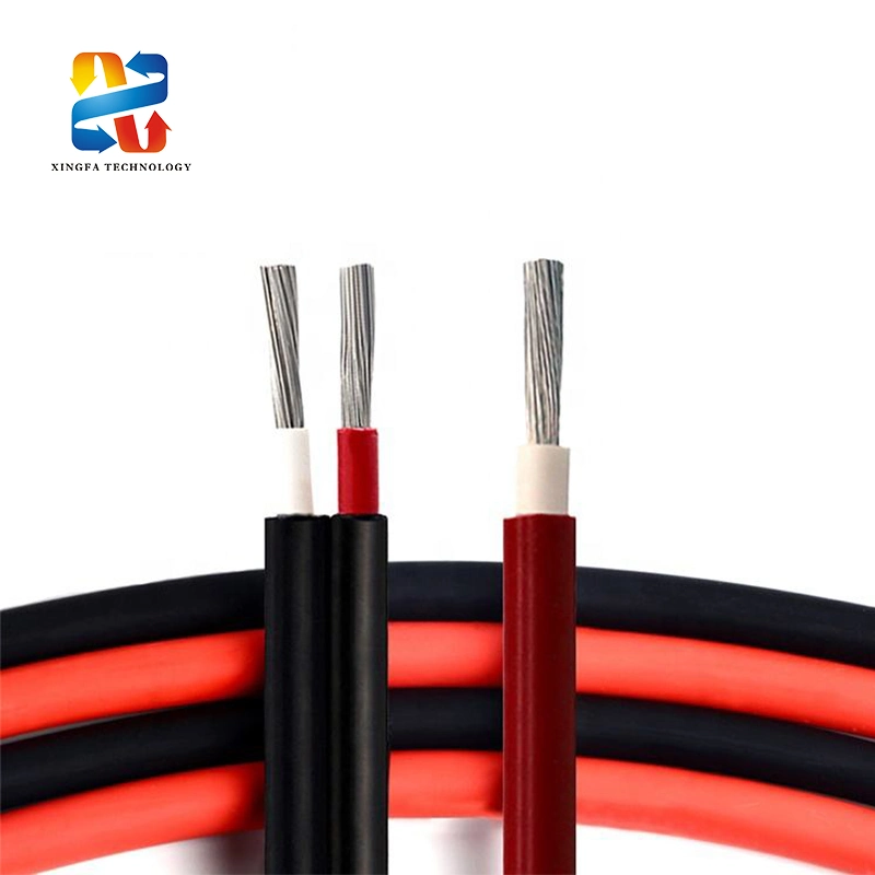 XLPE Jacket Tinned Copper Conductor PV Cable 1*4.0mm&sup2; Specification for Panel Extension Power Connection Cords Solar Cable