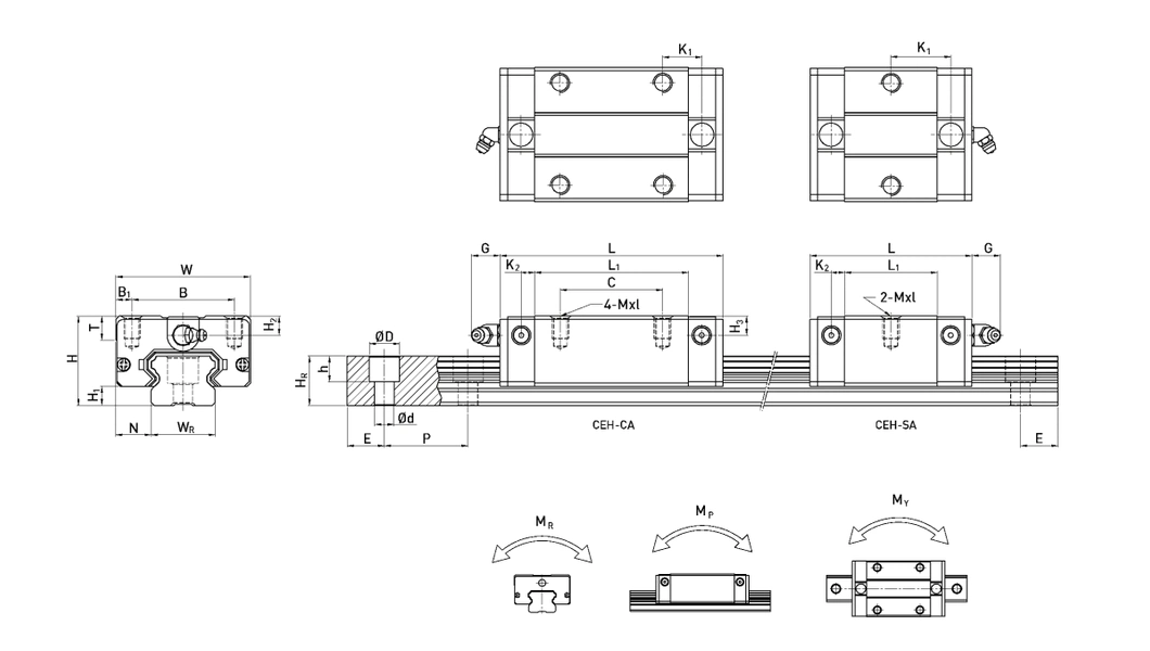 Wholesale High Quality Motorized Linear Slide Rail