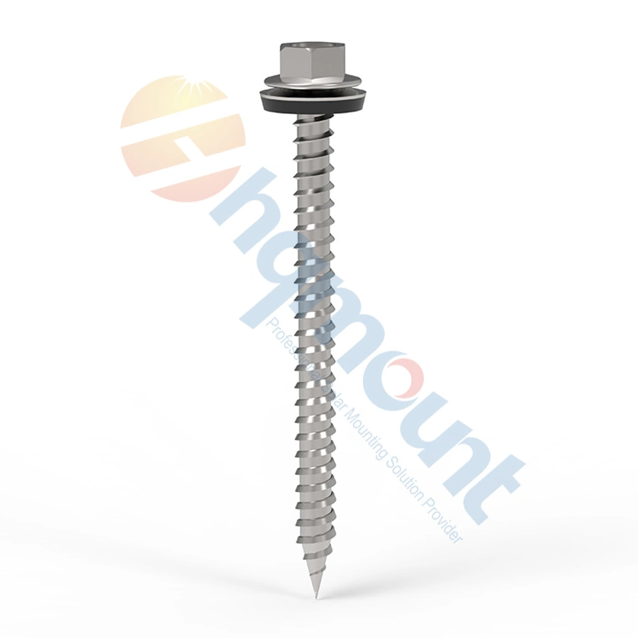 Concrete Solar Ground Mounting Hex Head Washers Self Drilling Tapping Screw