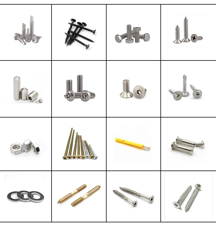 M2-M8 Countersunk Head Phillips Cross Recess Carbon Steel Screws Self Tapping Screw P/H 4.8 X 13