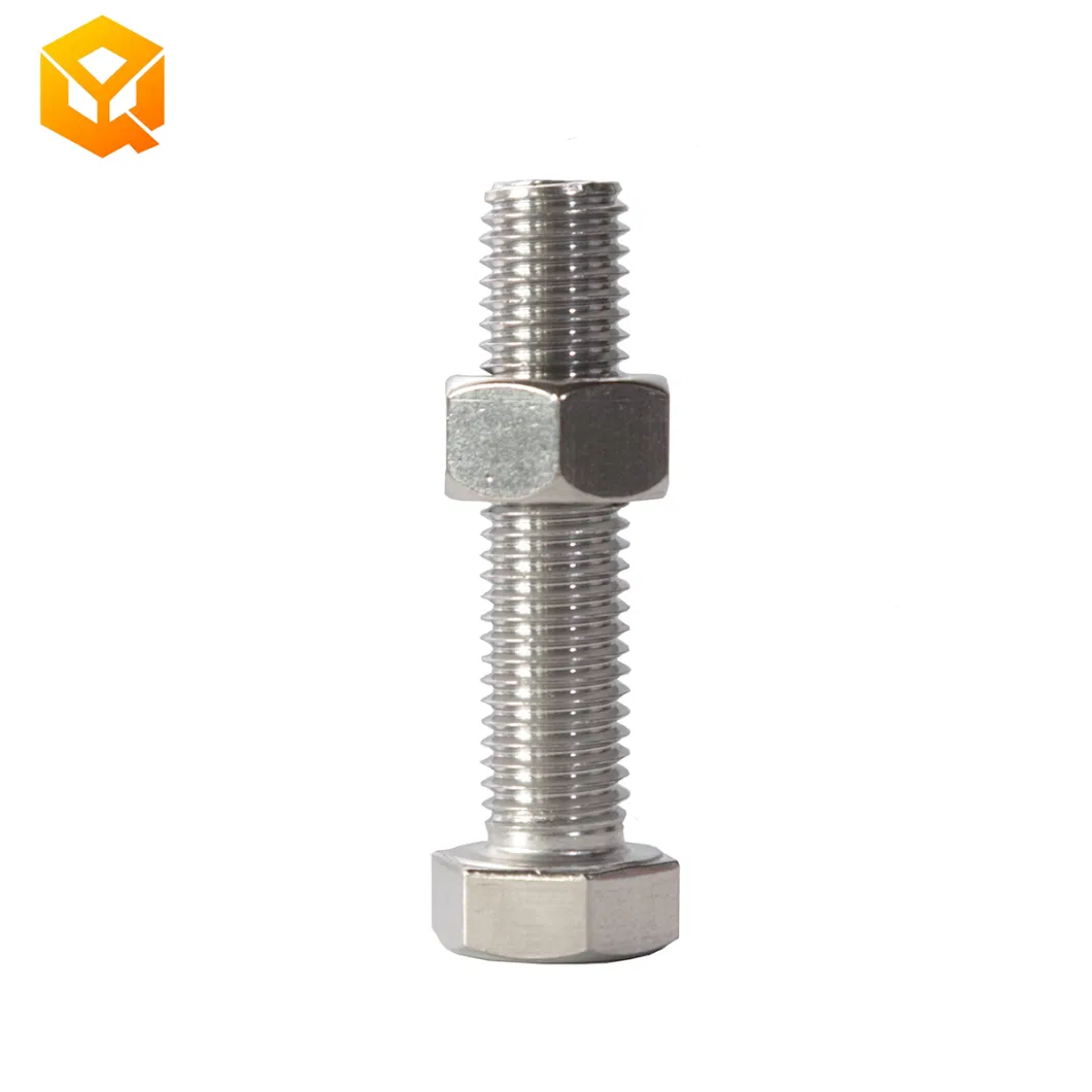 Factory Fastener Manufacture Outlet ANSI ASME B18.2.1DIN 933/DIN 931 All Size Hex Bolt Grade2 5 8 A10 4.8 8.8 10.9 12.9 Inch Size Unc Unf Bsw Bolt