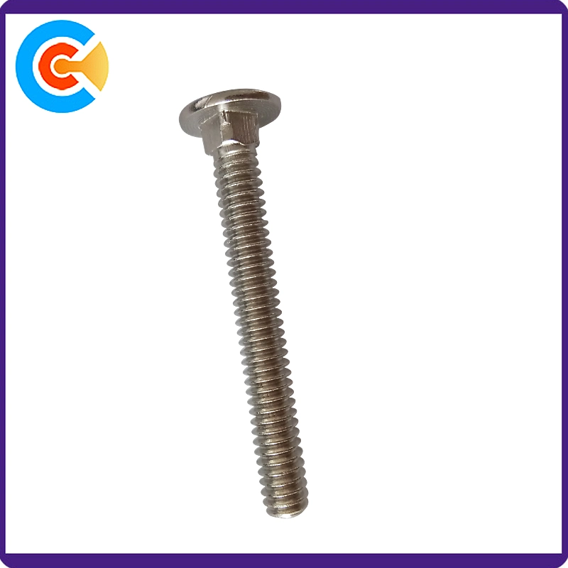 DIN603 Steel Round Head Square Neck Carriage Bolt