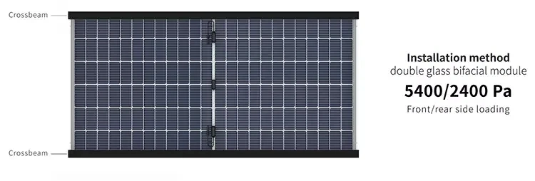 Wholesale Solar Panel Bif Glass Glass Half Cell 550W Photovoltaic with Best Price