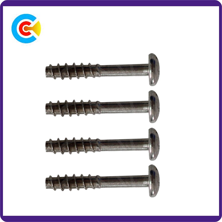 Steel/4.8/8.8/10.9 Flat Tail/Shrink Bar Phillips/Cross Pan Head Inch Self-Tapping Screws