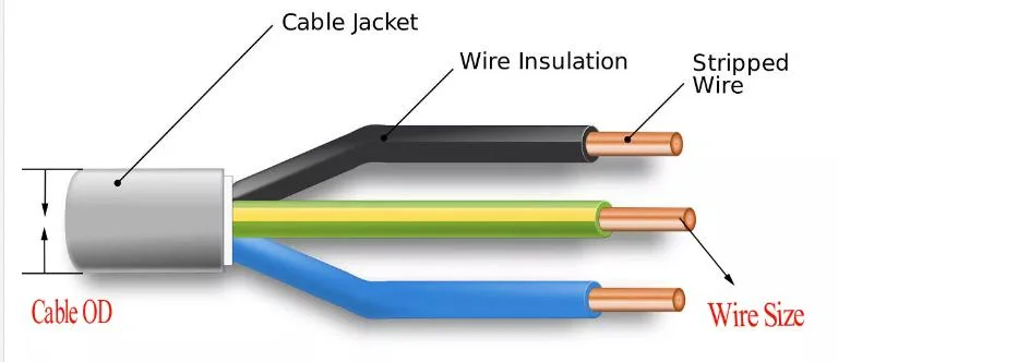 OEM Waterproof IP68 Thread Connector 2 3 4 5 Pin M16 Electric Male Female Solar LED Light Lamp Power Extension Cable