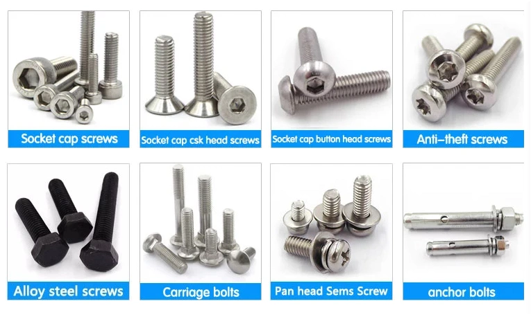 DIN7982 Countersunk Head Self Tapping Concrete Screws