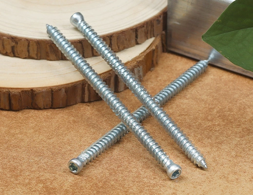 TGR/Tsingri Zinc Coated Torx CSK Small Head Self Tapping Concrete Screws