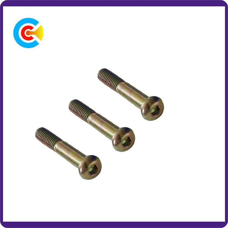 GB/DIN/JIS/ANSI Carbon-Steel/Stainless-Steel Plum Flat Head Inch Self-Tapping Screws for Bridge