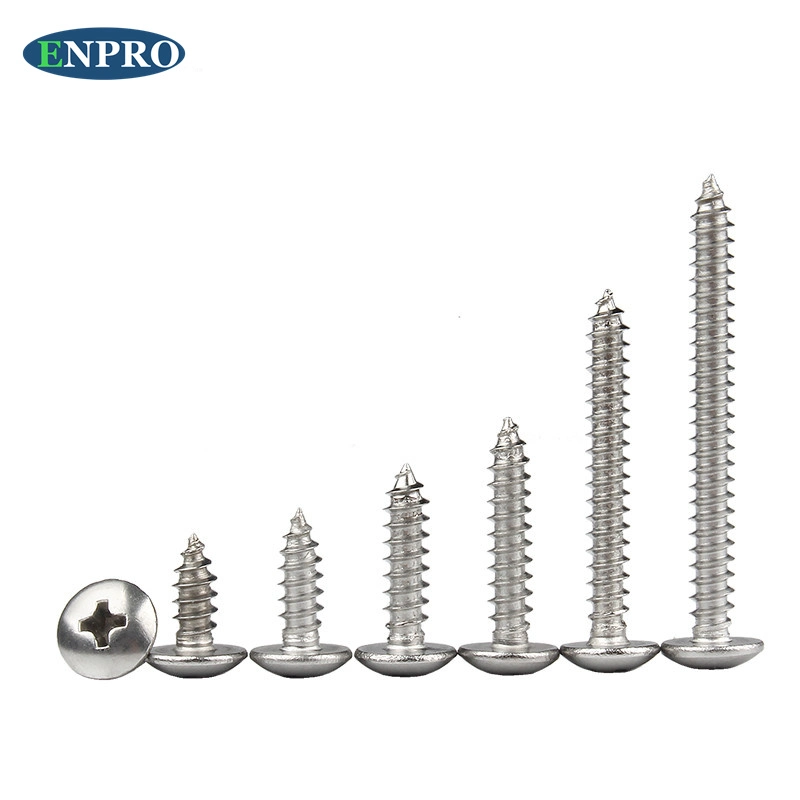 Metal Self-Tapping Thread Fasteners Manufacturer Custom M1.4 M2 M3 M4 M5 M6 Self Tapping Screws for Plastic