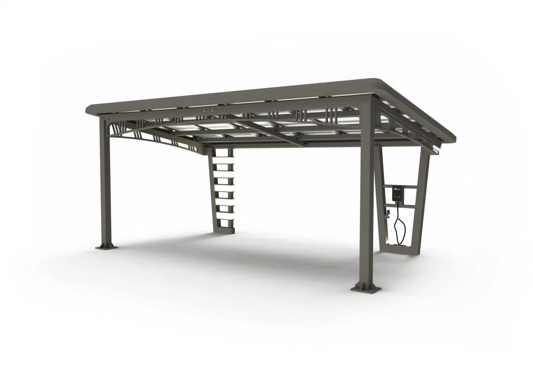 New Design PV Modul Ground Mount Carport Solar Mounting System for Car Parking Mounting System