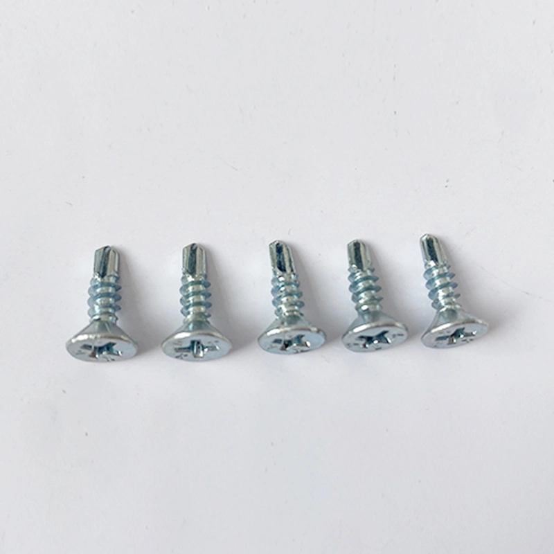 Factory Price Self Tapping Cross Recessed Countersunk Head Bored Screws