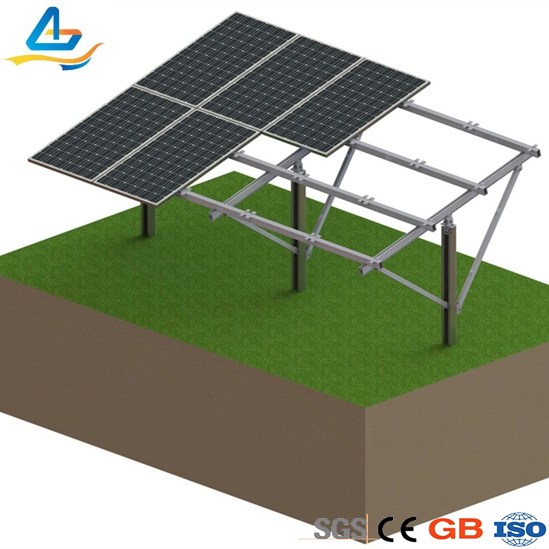 Galvanized Steel Solar Ramming Pile Mounting Galvanized Steel Installation Racking for Solar Farm Easy Solar Mounting Ramming Pile Mounting System Factory Sell