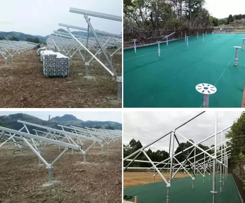 Tianjin Shengteng Solar Steel Mounting Structure Foundation Helical Ground Screw Pile Anchors