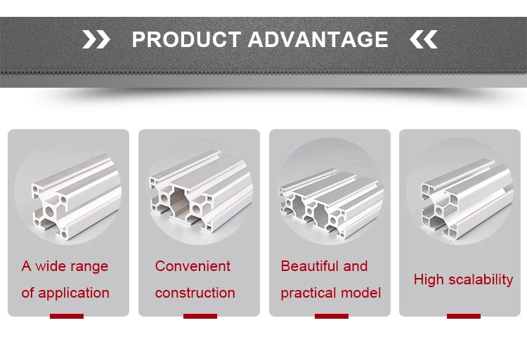 V Slot Aluminum Profile 4060 V-Slot Industrial Aluminium Rail