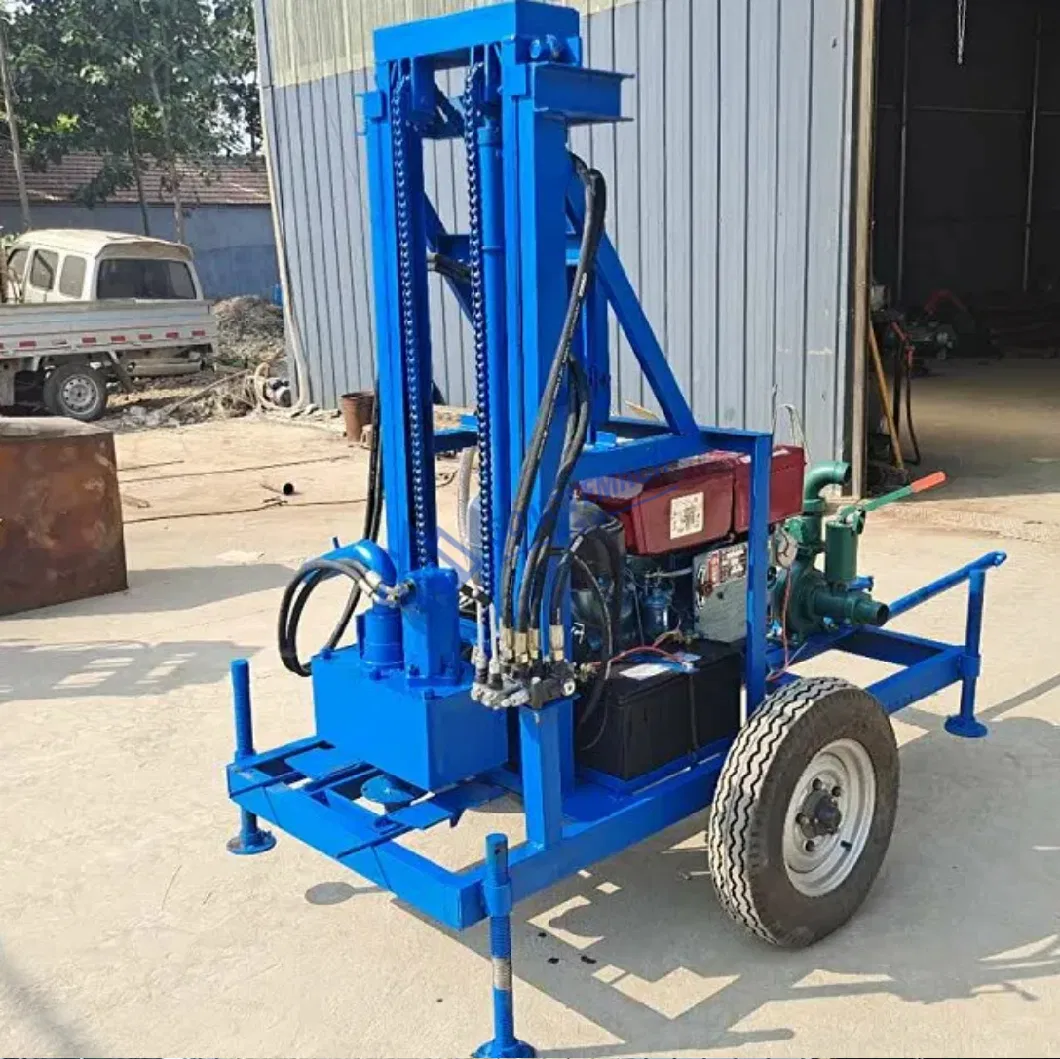 Sw-150W Special Discount Model Water Well Drill Rig for Home Use Water Well Rotary Drilling Rig for Sale