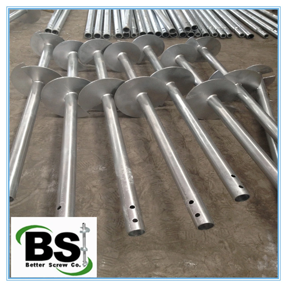 Helical Anchors Round Shaft OEM Services