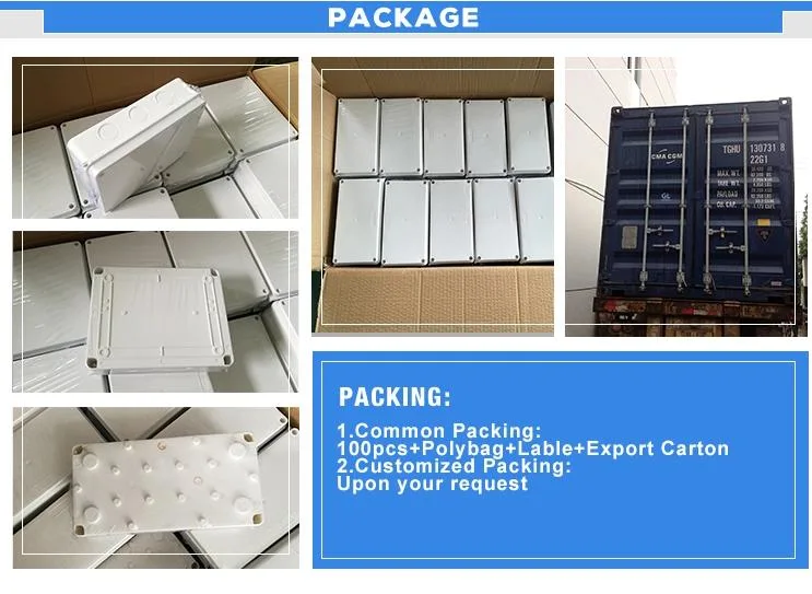 Plastic Solar Junction Panel Junction Box Factory