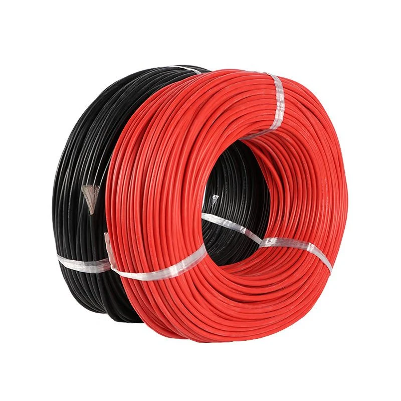 1000V 1500V PV Solar Cable Copper XLPE Xlpo Insulation DC PV Solar Wire Cable 2.5mm 4mm 6mm 10mm 16mm2