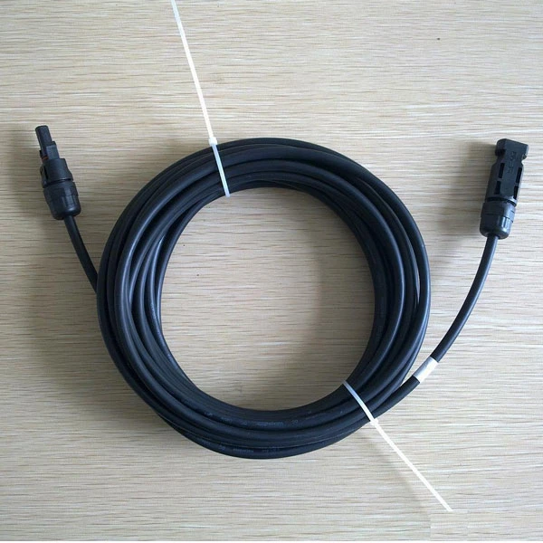 TUV Approved Photovoltaic PV Cable 4mm2 AWG12 Solar Panel Cables and Wires