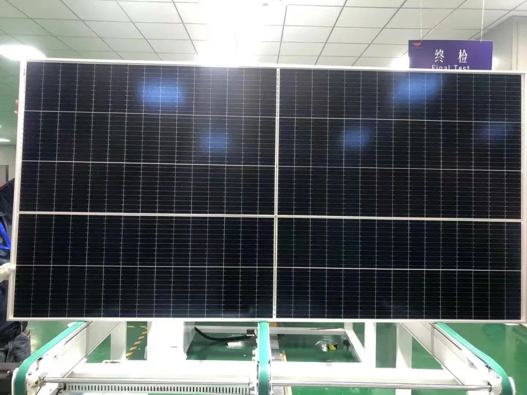 Design Design Mono 550W 600W Black Solar Panel with Mc4 Connectors Mono 400W 455W 550W 600W Full Black Solar Panel