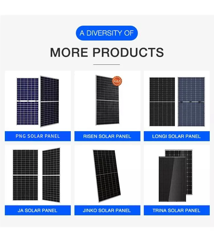 PNG Mono PV Solar Module 490W 495W 500W 505W Solar Photovoltaic Panel Monocrystalline 132 Solar Cells