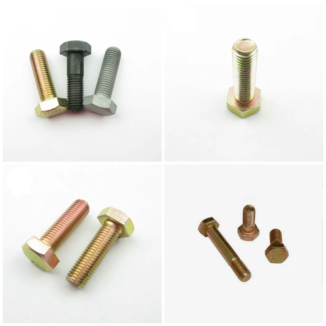 Stainless Steel Hexagon Socket Tapping Screws with Cylindrical Head Heavy Hexagon Bolts with Large Widths Across Flats for Structural Bolting