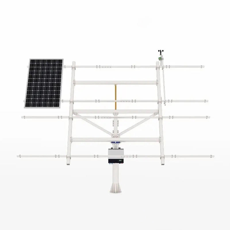 6.5kw Slewing Drive PV Panel Tracker Dual Axis Solar Tracker