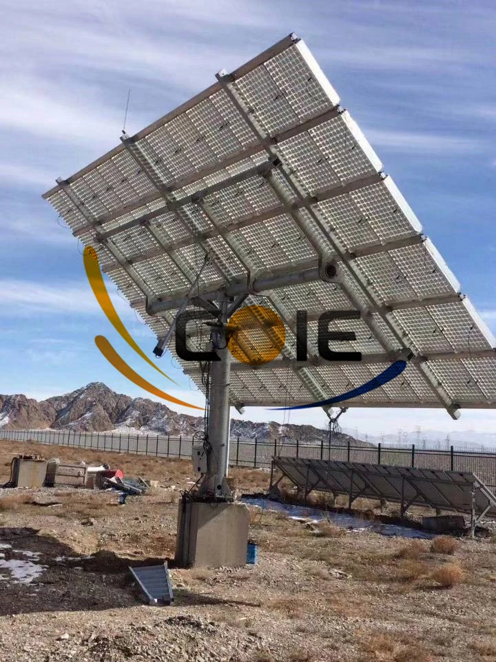 Single Axis Slewing Drive Solar Tracker PV Panels